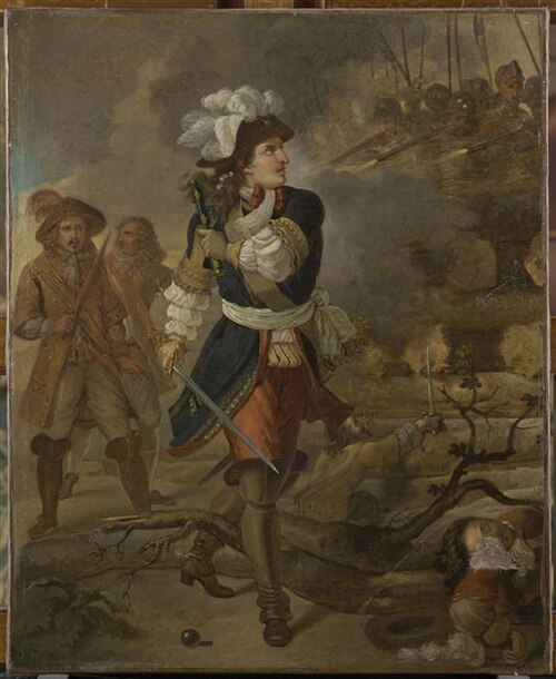 Le Grand Condé à Fribourg, 1800, 