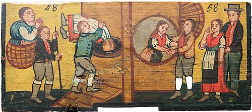 Babji mlin, 1858, 