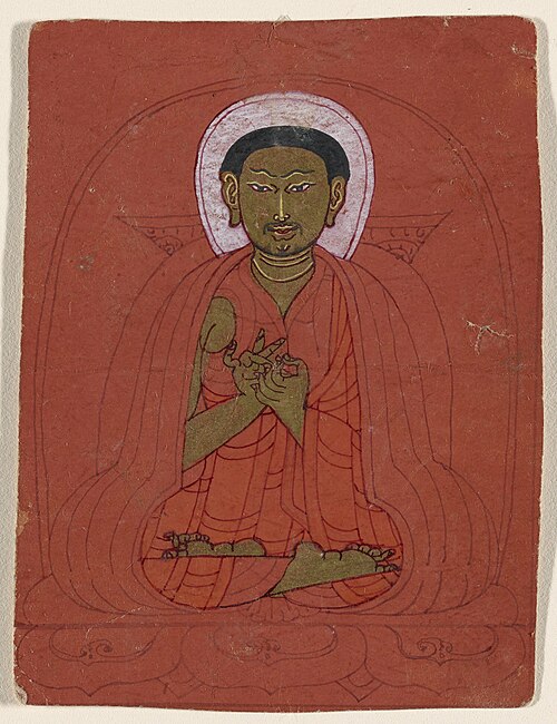 Buddhist Ritual Card (Tsakali), 1250, 