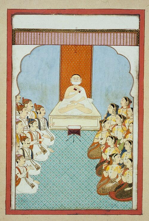 A Jain Guru Gives a Sermon, 1810, 