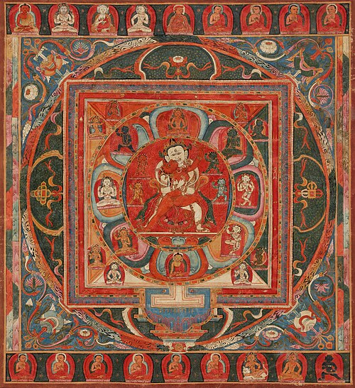 Chakrasamvara and Vajravarahi Mandala, 1450, 