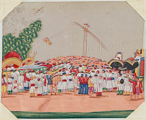 A Hook Swinging Festival, 1836, 