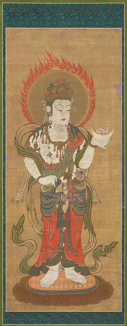 Gatten, the Moon Deity [one of a set of Twelve Devas], , 