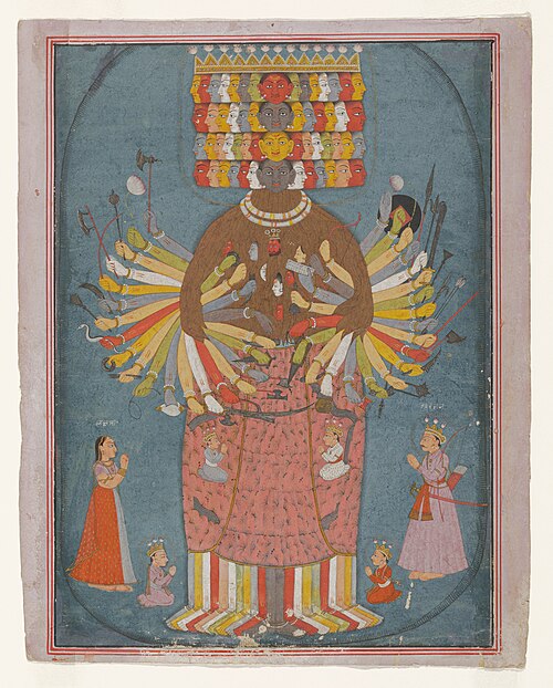 The Cosmic Form of Krishna, 1762, 