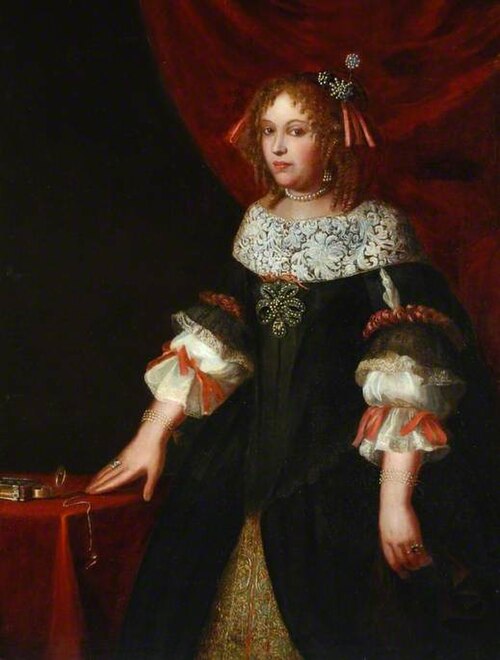 Portrait de Maria Anna van Berchem, 1660, 