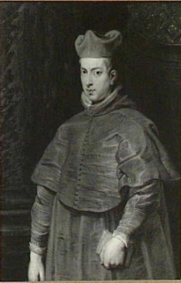 Portrait of Cardinal-infante Ferdinand of Austria (as cardinal), 1630, 