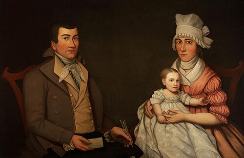 Morgan Family Portrait, 1790, 
