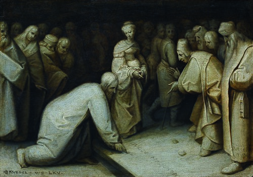 Christ and the Woman Taken in Adultery, 1625, 