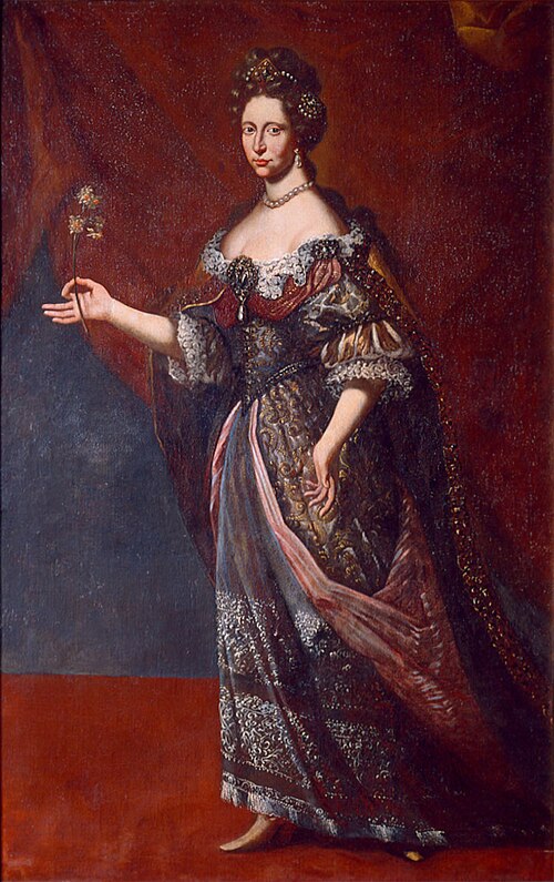 Portrait of Dorothea Sophie of Neuburg, 1690, 