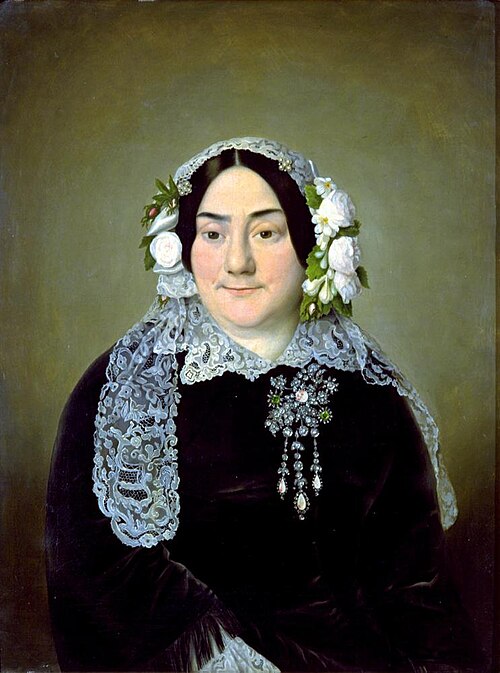 Portrait of Gittel(ch)e Ezechiel, 1837, 
