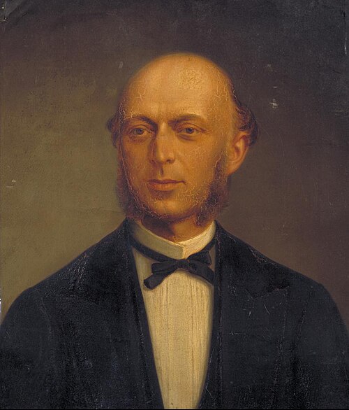 Portrait of Israel van Samuel Mulder (1827-1877), 1879, 