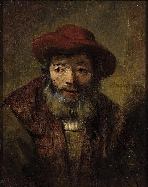 Mannelijke tronie, 1650, 
