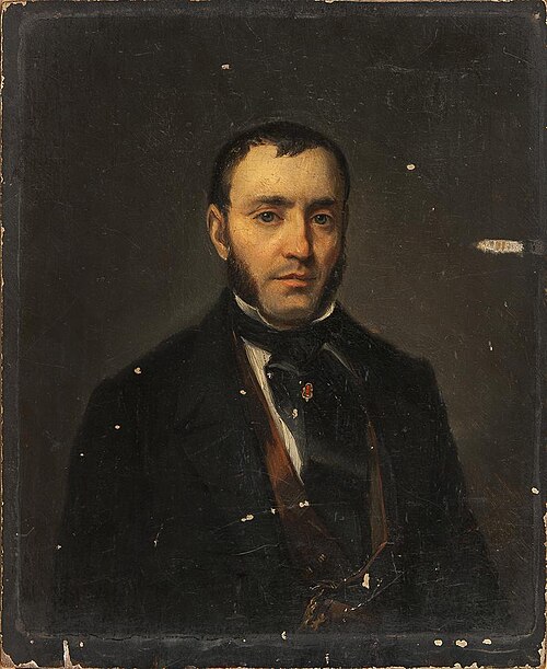 Portret dhr. Diamant, 1859, 