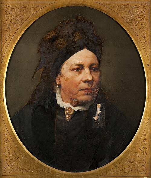 mevrouw Frank, 1850, 
