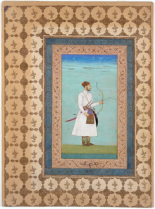 Portrait of Luhrāsp Khān, Son of Mahābat Khān,..., 1660, 