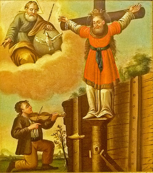 Saint Wilgefortis, 1850, 