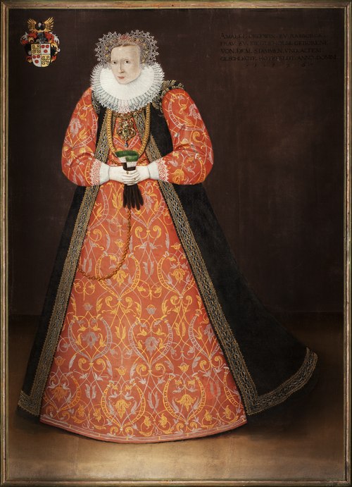Portrait of Amalia von Hatzfeldt, 1596, 