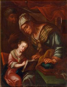 The Education of the Virgin Mary, 1750, 