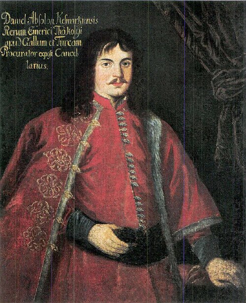 Porträt des Dániel Absolon, 1650, 