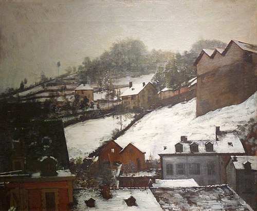 Plombières en hiver, , 