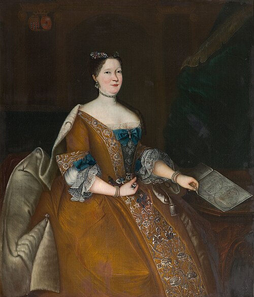 Porträt der Anne Marguerite Joseph van Renesse van Elderen, , 