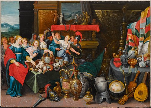Achilles discovered among the daughters of Lycomedes, 1630, 