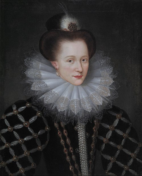 Portrait of Emilia van Nassau (1569-1629), 1586, 