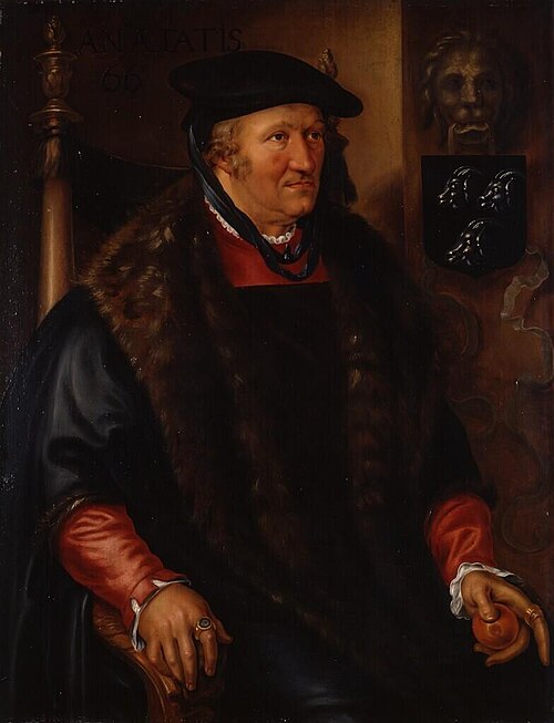 Portrait of Aert van der Goes (1475-1545), 1670, 