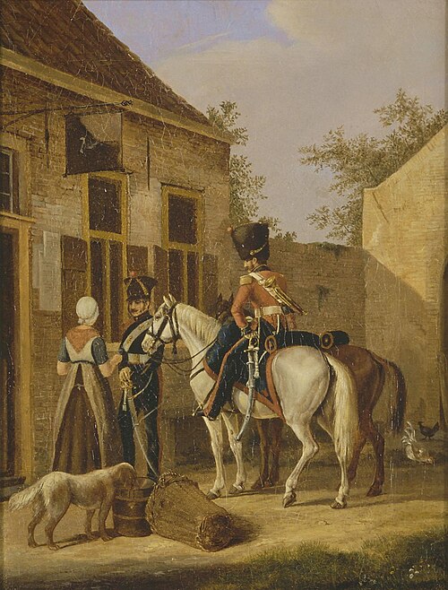 Herberg de Zwarte Steeg, Hamersveld, 1830, 