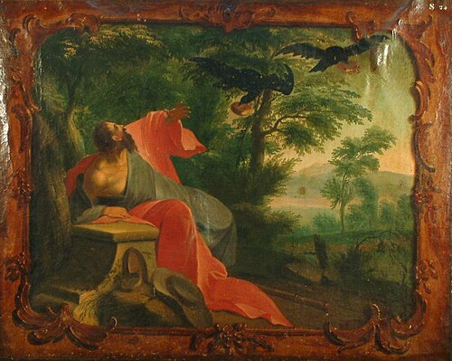 Elia gespijsd door de raven, 1775, 