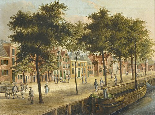 Gezicht op de Grote Koppel, Amersfoort, 1850, 