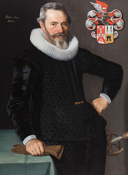 Portret van een man, vermoedelijk Hendrick Both (c.1562-1635/1636), 1623, 