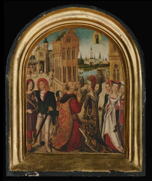 Keizer Augustus en de Tiburtijnse sibille, 1489, 