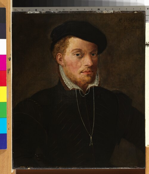 Portrait of an unknown man, 1562, 