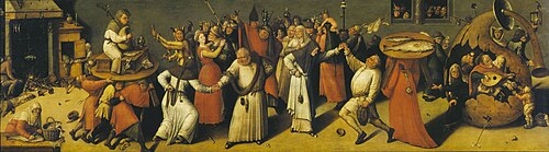 Struggle between Carnival and Lent, 1574, 