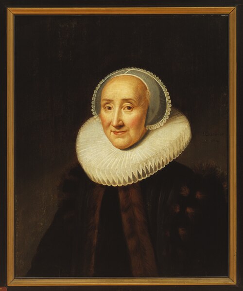 Portrait of  Volckera Knobbert (1554-1634), 1632, 