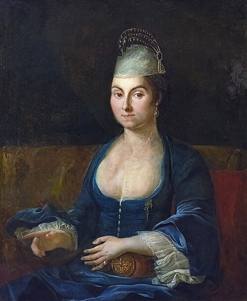 Portrait de Mme Louis Chénier, née Elisabeth, 1800, 