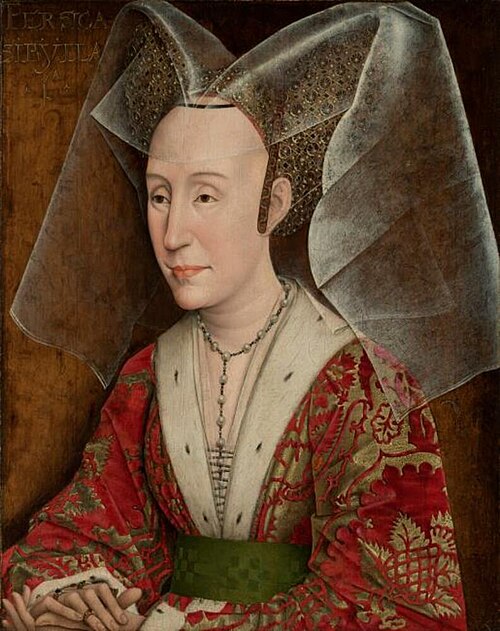 Portrait of Isabella van Portugal (1397-1471), 1450, 