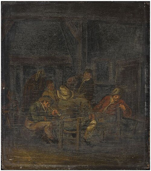 Interieur van herberg, 1674, 