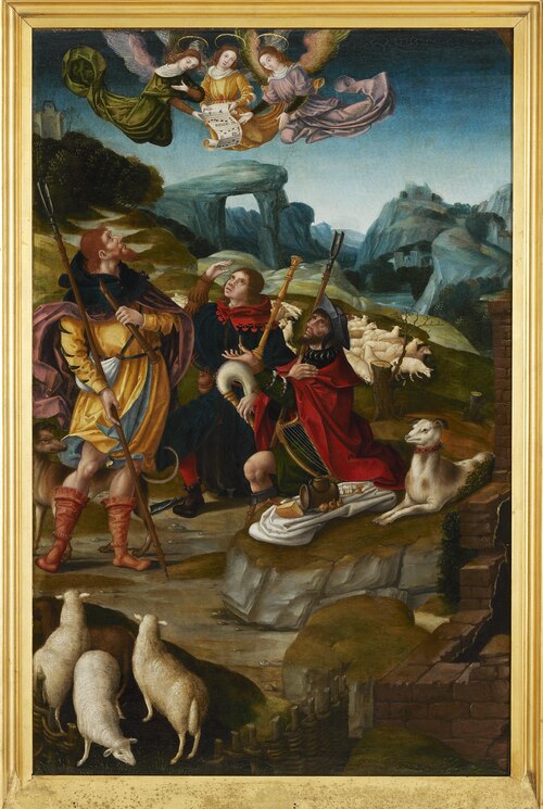 De Verkondiging aan de herders, 1512, 