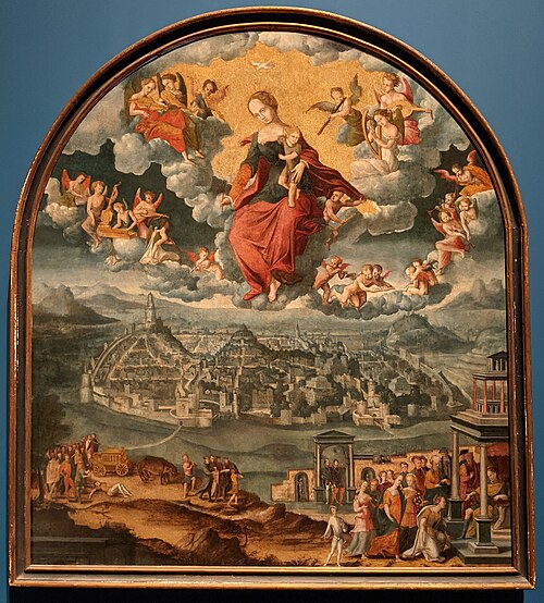 Reine régnante en liesse éternelle, 1546, 