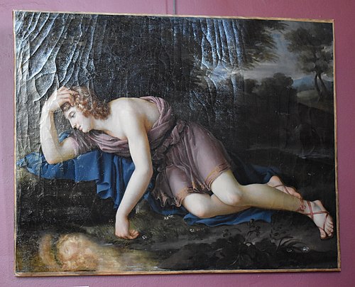 Narcisse se mirant dans l'onde, 1900, 