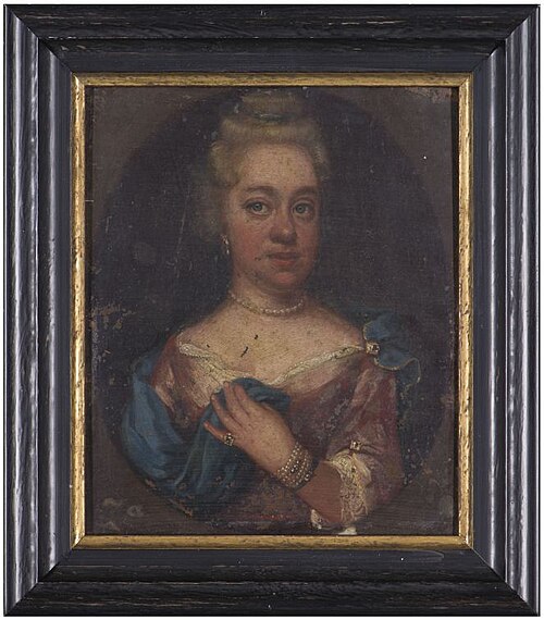 Portret van His Mary van Burmania, 1684, 