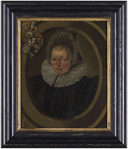 Portret van Aelcke Hansdr. Van Galama, 1614, 