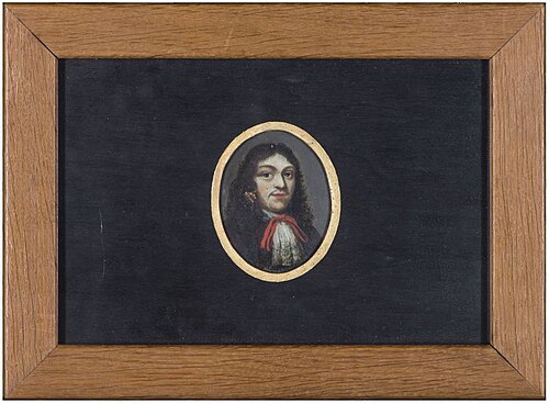 Portret van Douwe Aukes, luitenant admiraal van Friesland, 1665, 