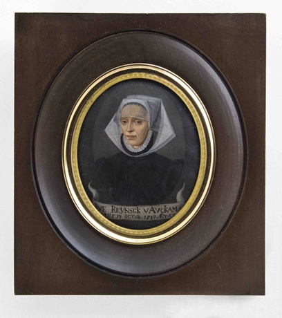 Portret van Reynsck Pietersdr. Auckama, 1554, 