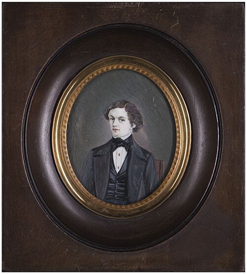 Portret van onbekende man, 1829, 