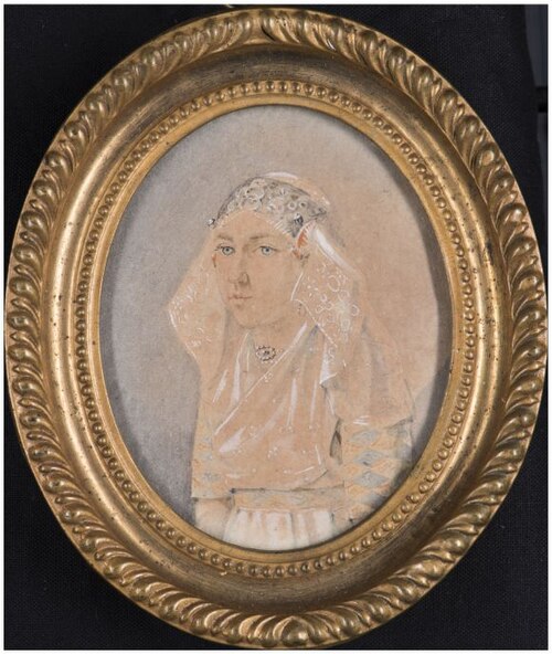 Portret van Sara Soetingh, moeder van Christoffel Bisschop, 1815, 