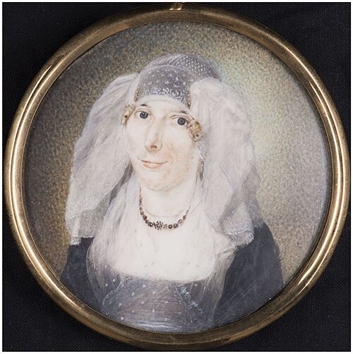 Portret van Fenna Mastenbroek, schrijfster te Sneek, 1819, 