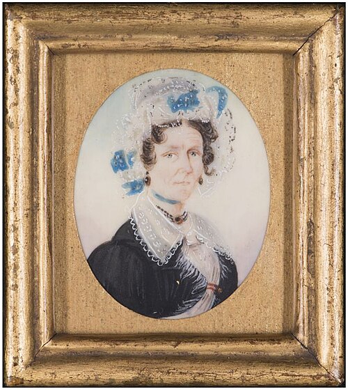 Portret van een onbekende dame, 1829, 